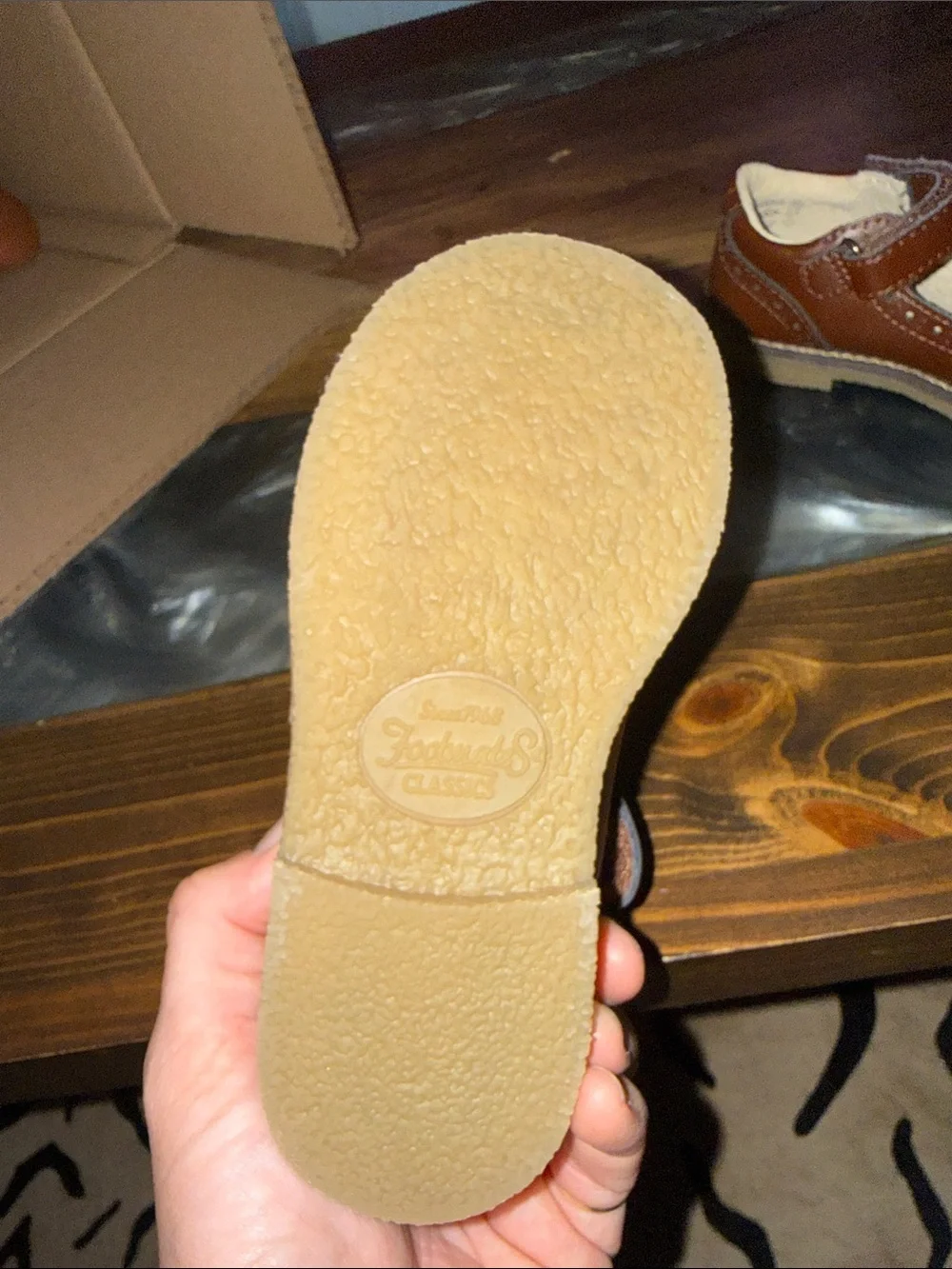 FootMates Toddler Brown Mary Jane Dress Shoes NWOT